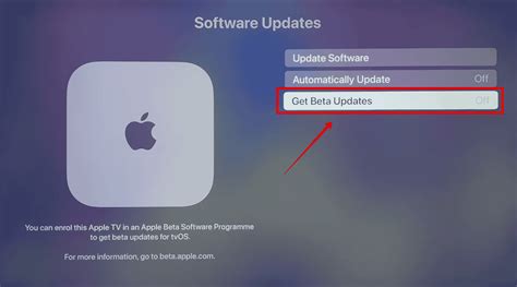 apple tv beta|Apple Seeds Third Beta of tvOS 18.2 to Developers [Update: .